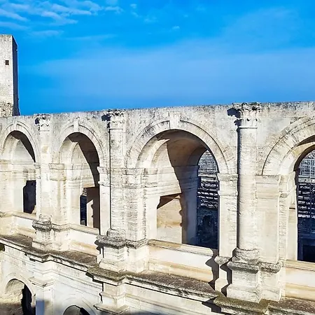 Vue La Plus Haute Sur L'Amphitheatre-Arenes Arles Exterior foto